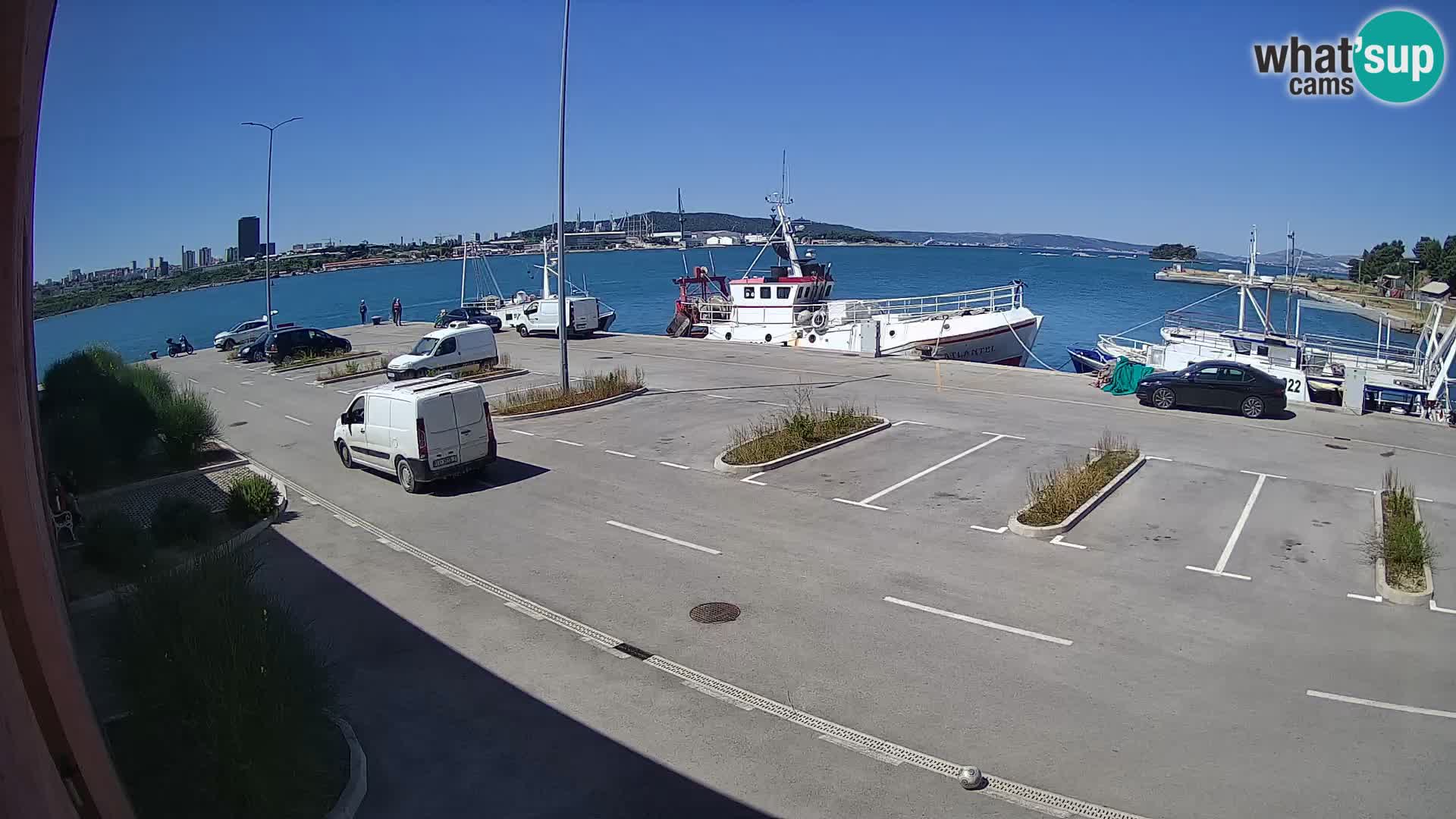 Webcam Marina Baia dei Castelli | Kaštela – Spalato