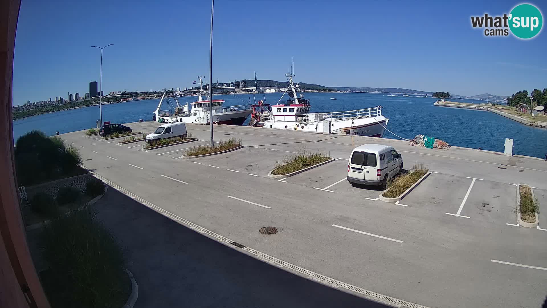 Camera en vivo Kaštela marina – Split