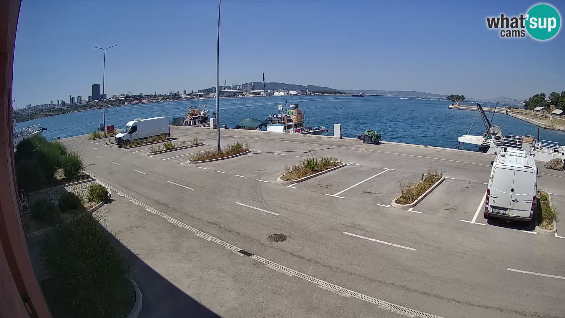 Web kamera marina Kaštela – Split