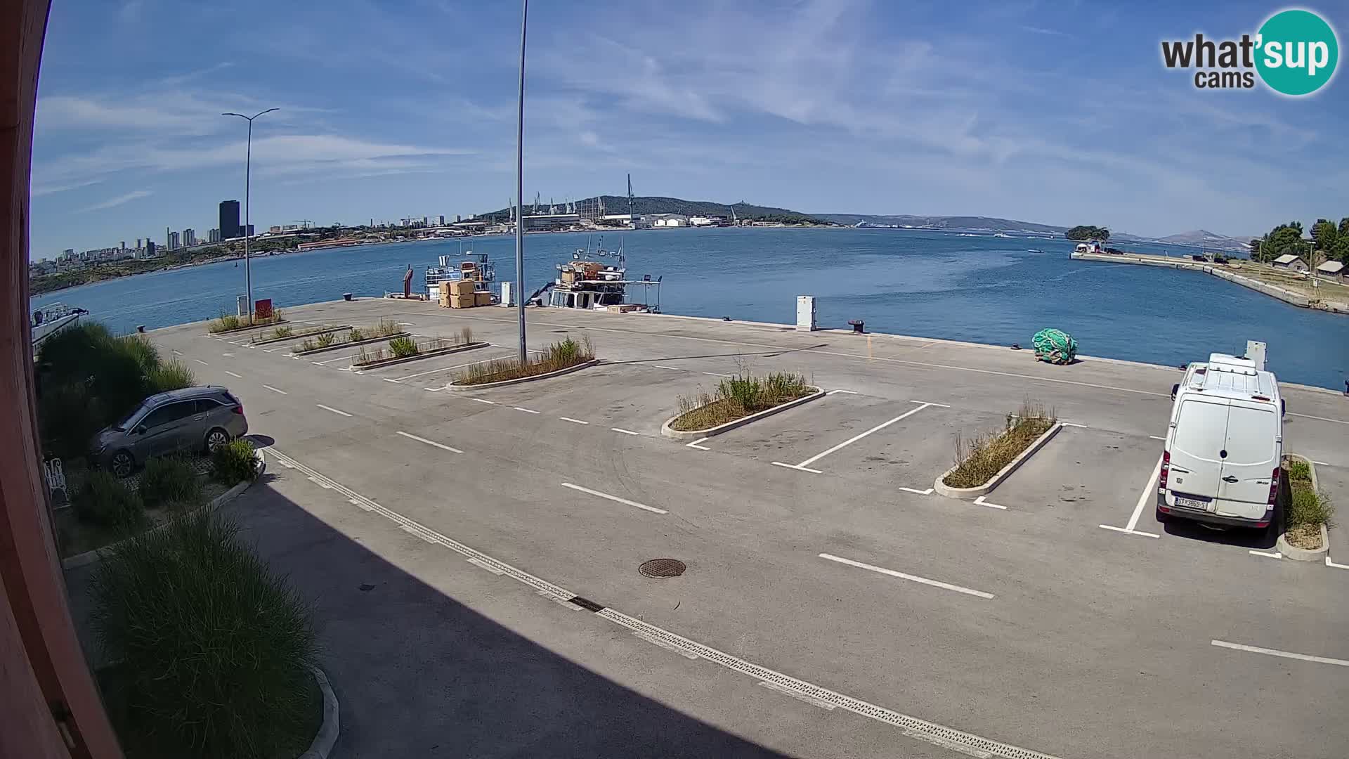 Webcam Marina Baia dei Castelli | Kaštela – Spalato