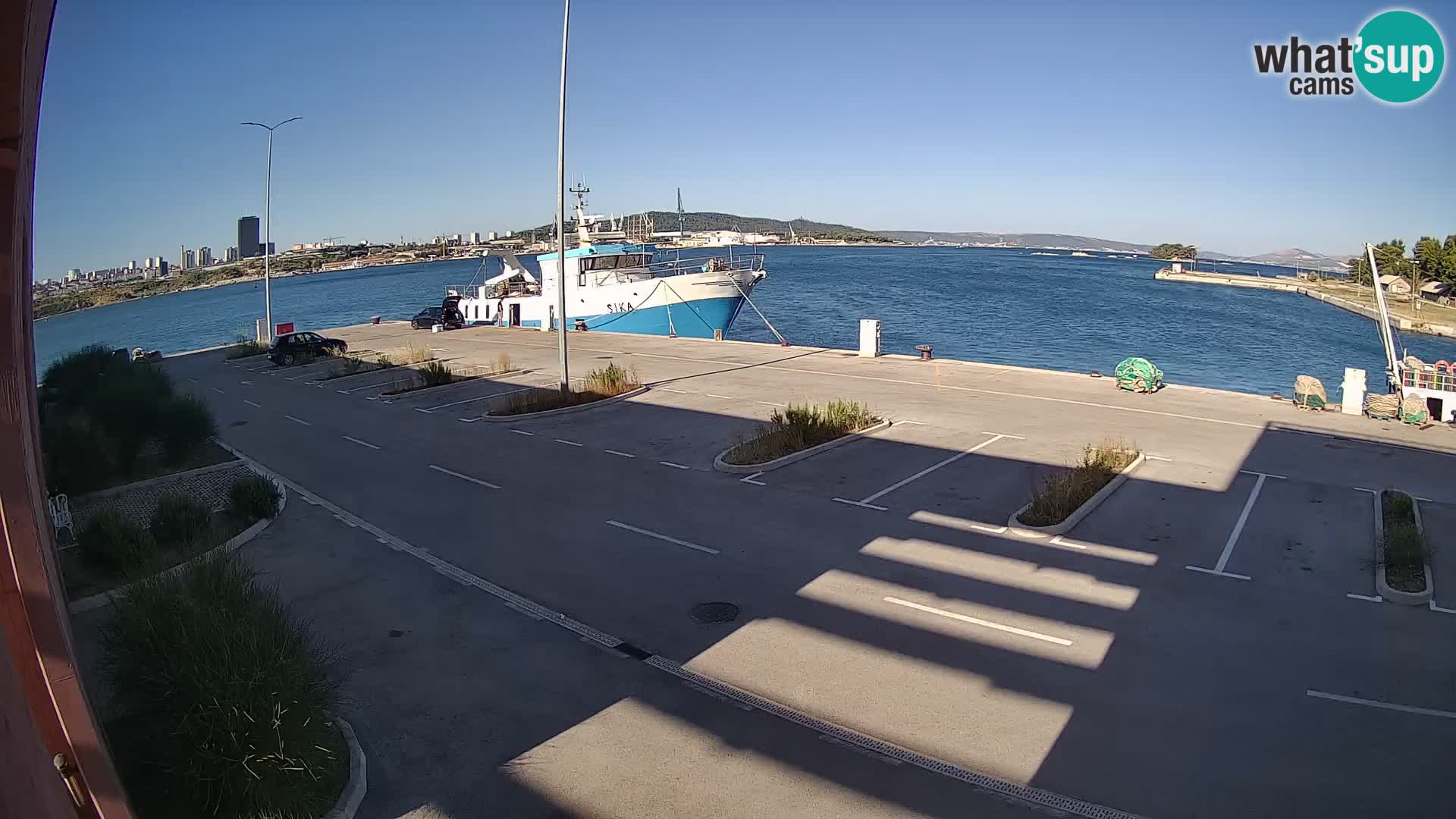Webcam Marina Baia dei Castelli | Kaštela – Spalato