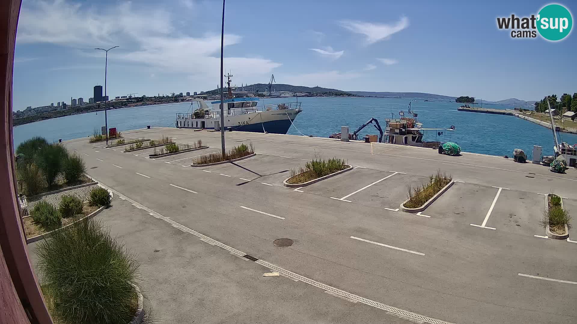 Webcam marina Kaštela – Split