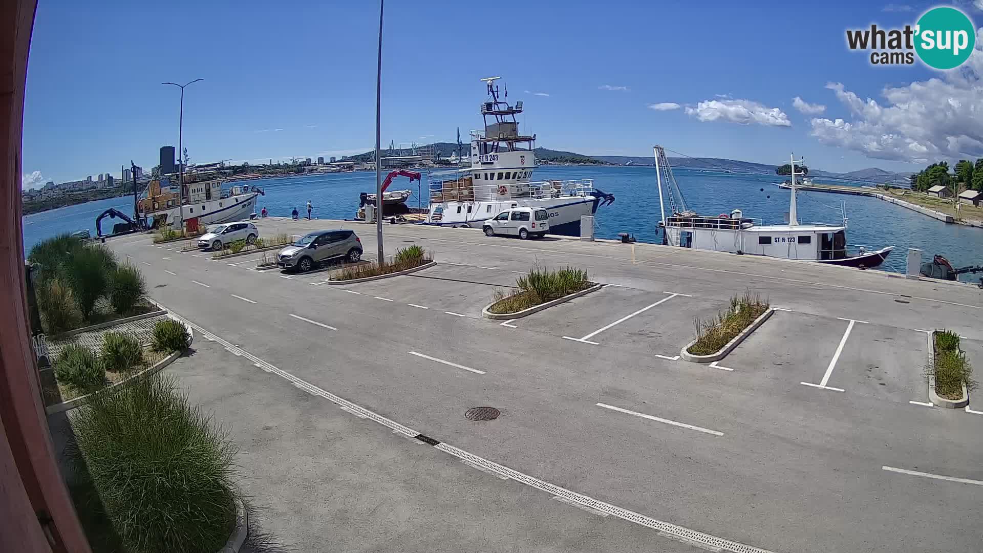 Webcam marina Kaštela – Split