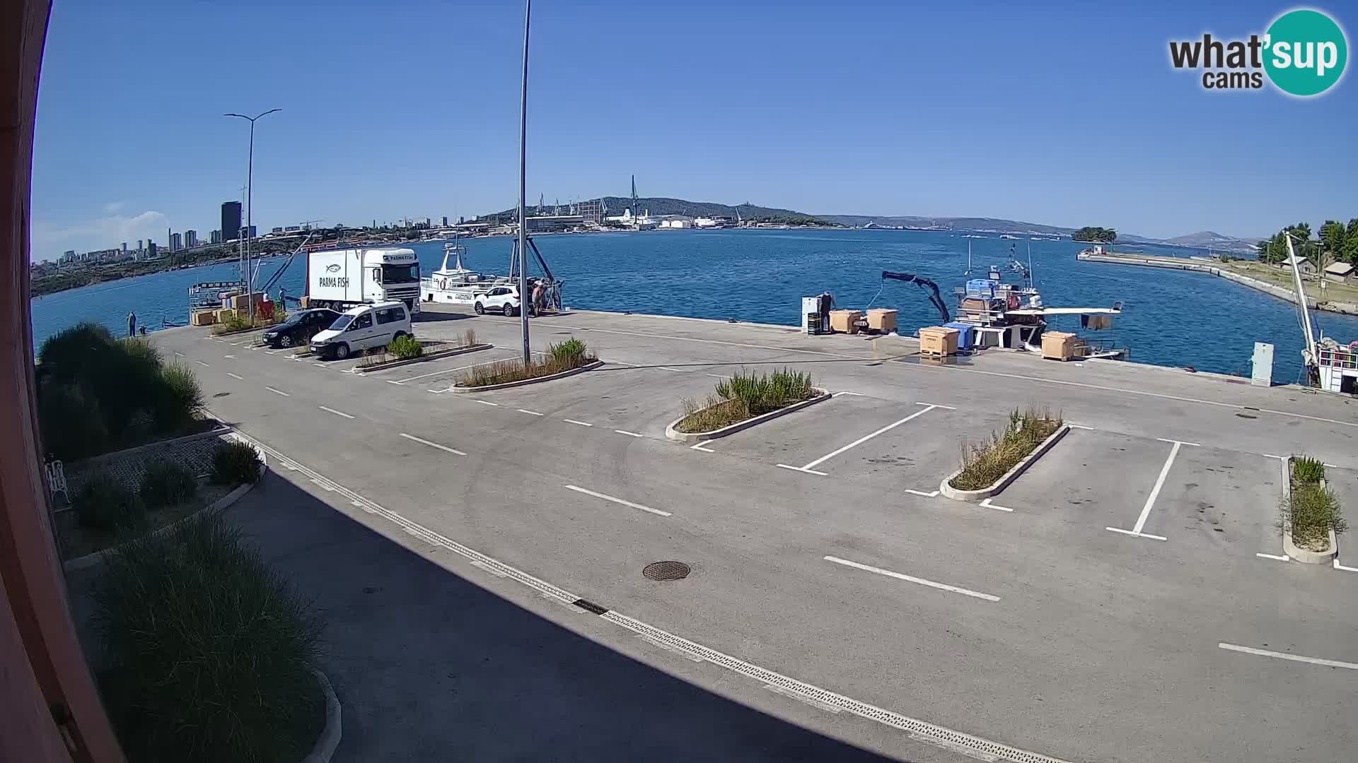 Web kamera marina Kaštela – Split