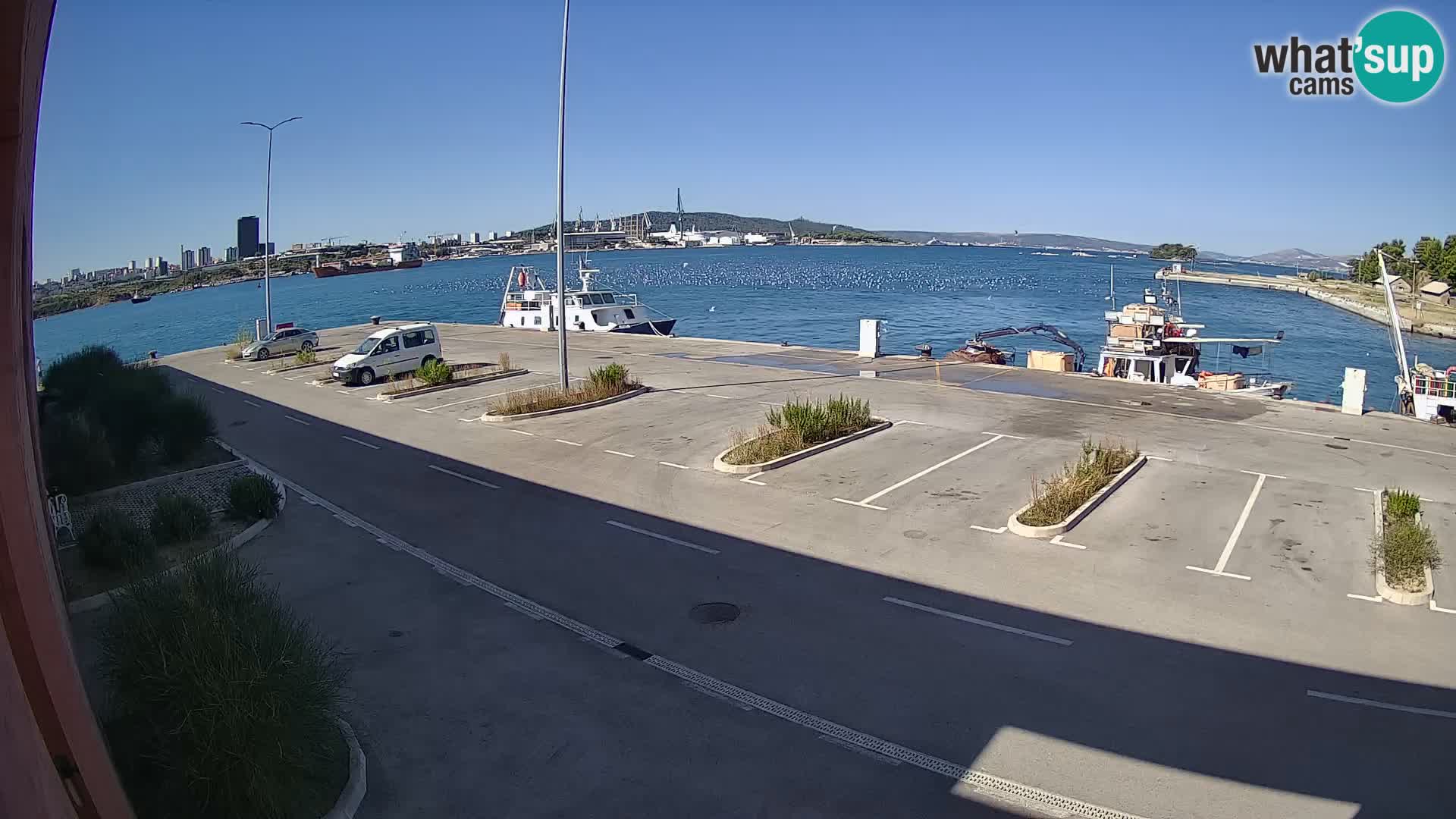 Webcam Marina Baia dei Castelli | Kaštela – Spalato