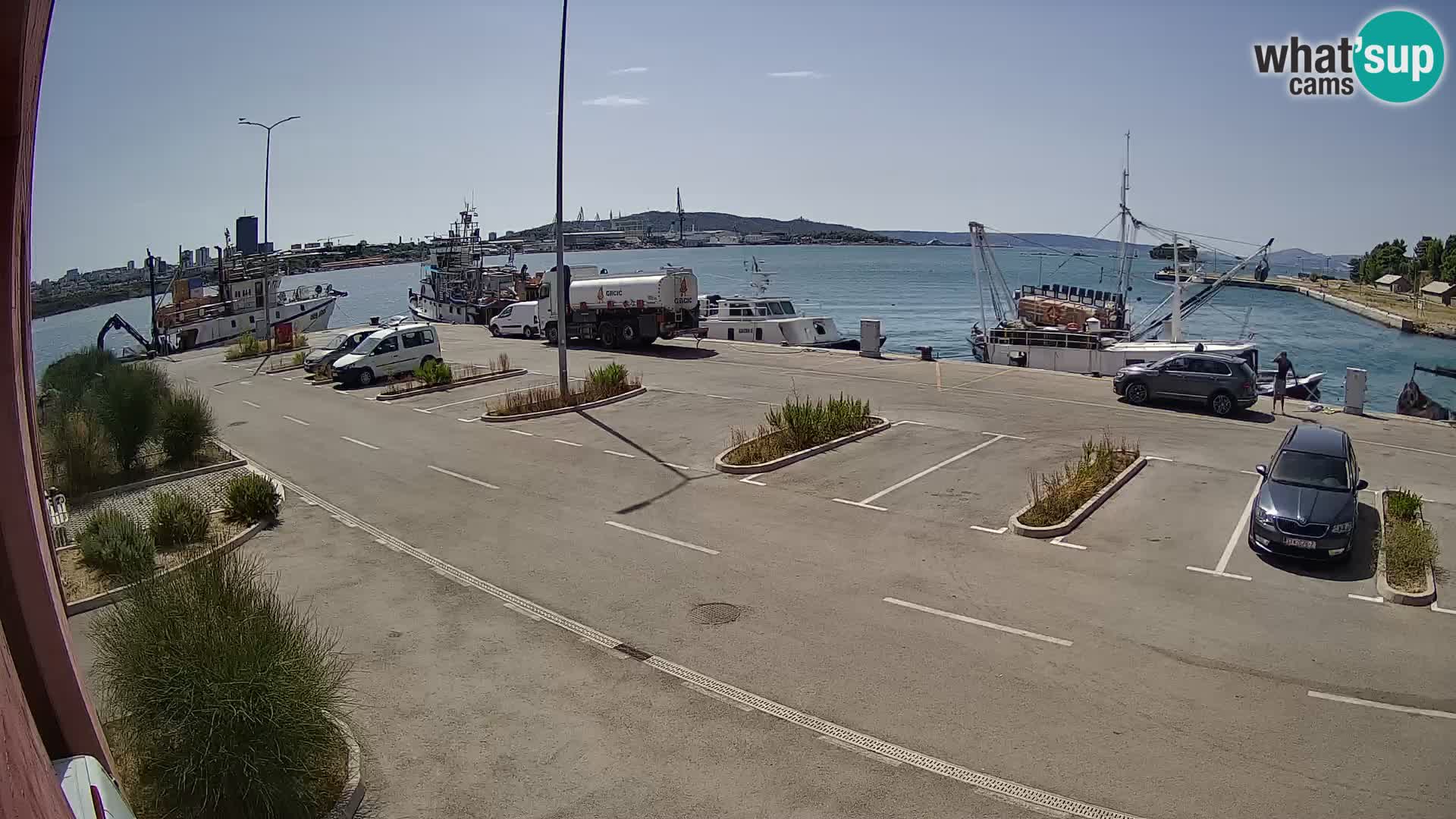 Webcam marina Kaštela – Split