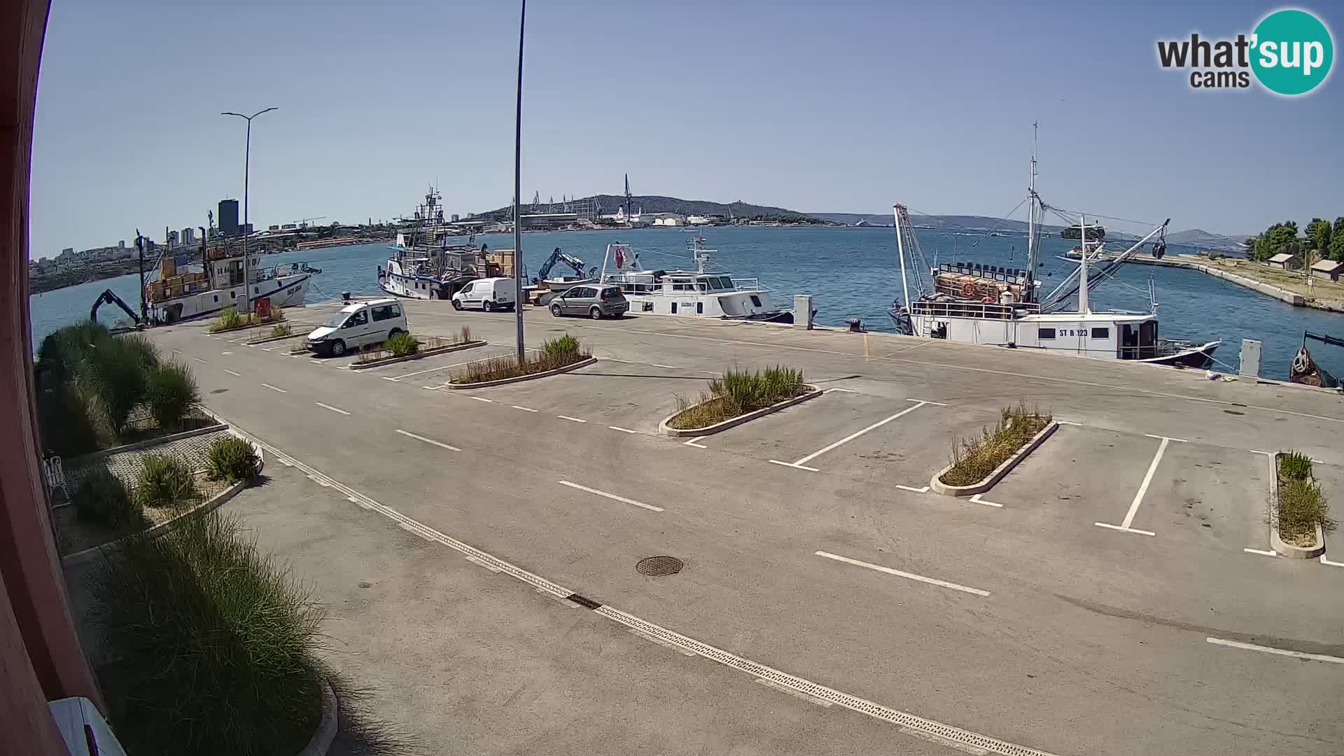 Camera en vivo Kaštela marina – Split