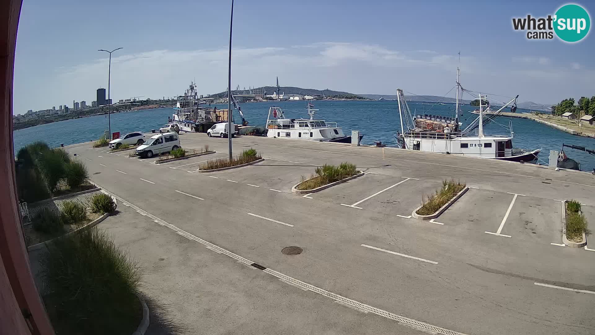 Webcam Marina Baia dei Castelli | Kaštela – Spalato