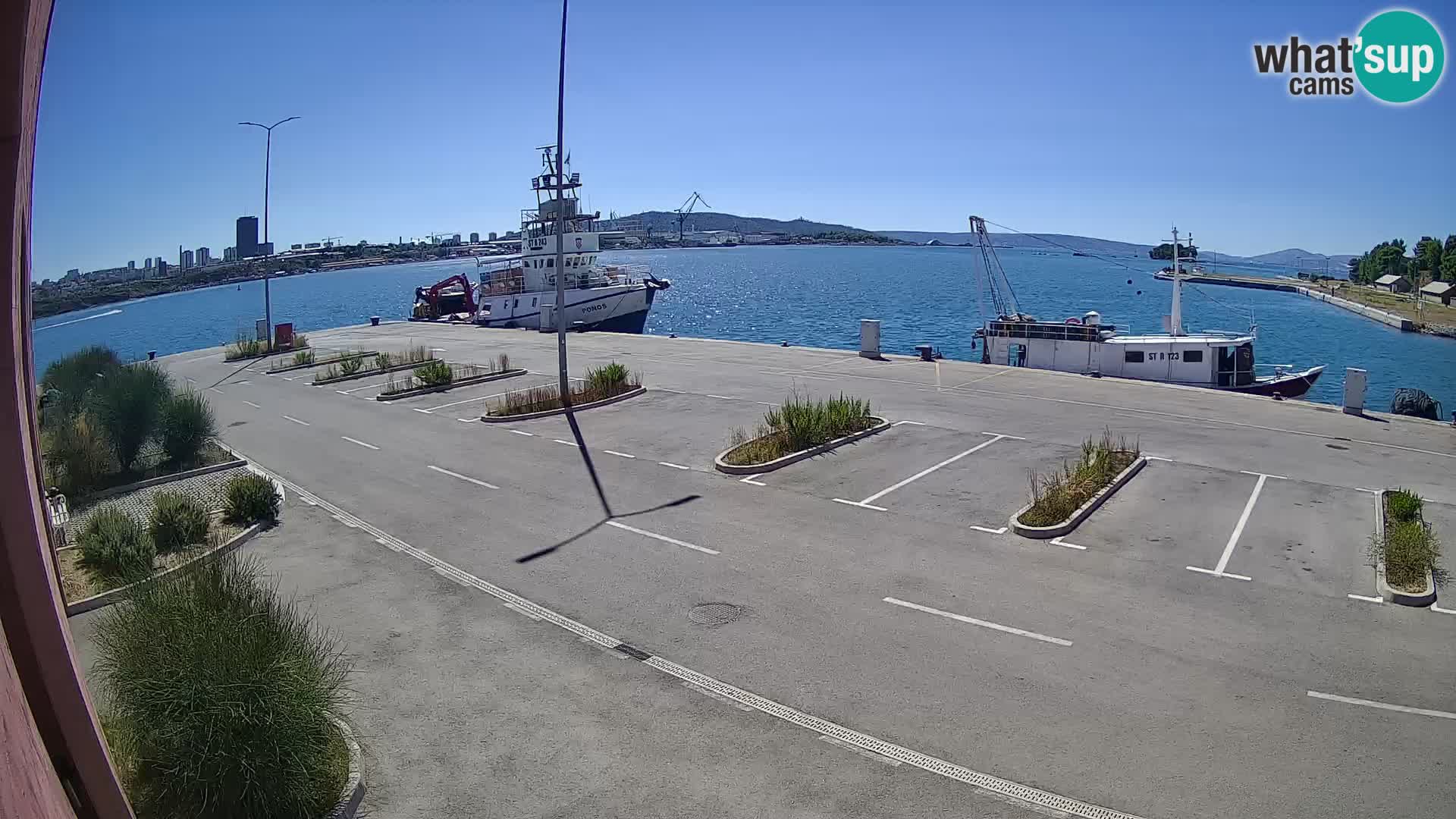 Webcam Marina Baia dei Castelli | Kaštela – Spalato