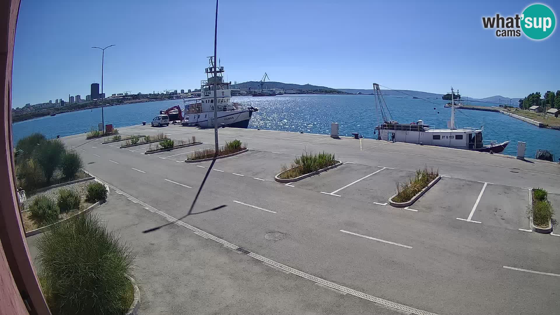 Webcam Marina Baia dei Castelli | Kaštela – Spalato