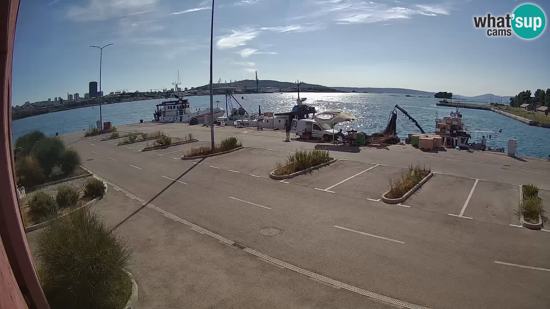 Webcam Marina Baia dei Castelli | Kaštela – Spalato