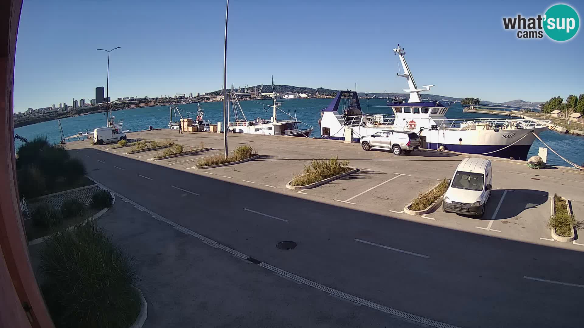 Webcam Marina Baia dei Castelli | Kaštela – Spalato