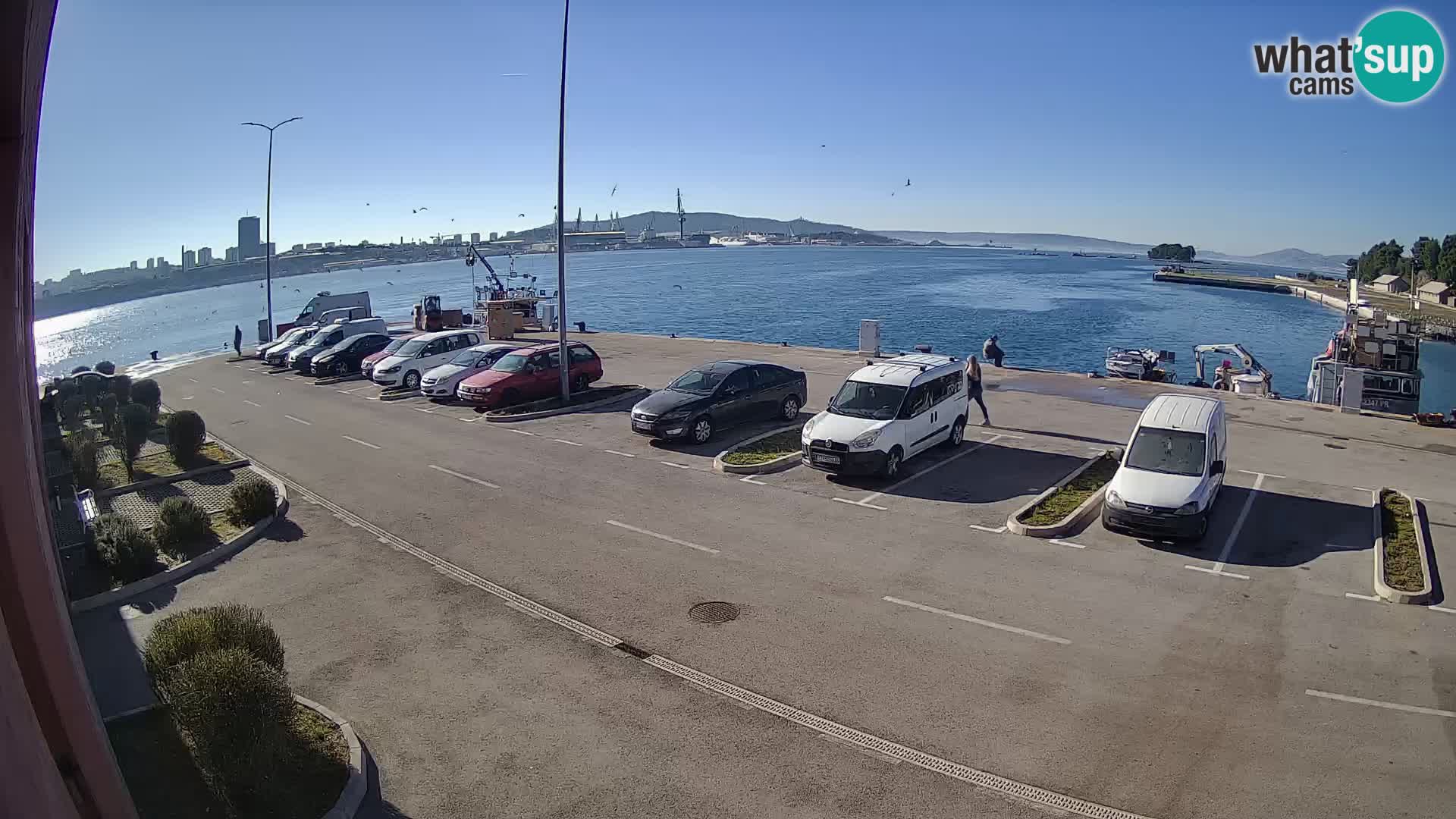Webcam Marina Baia dei Castelli | Kaštela – Spalato