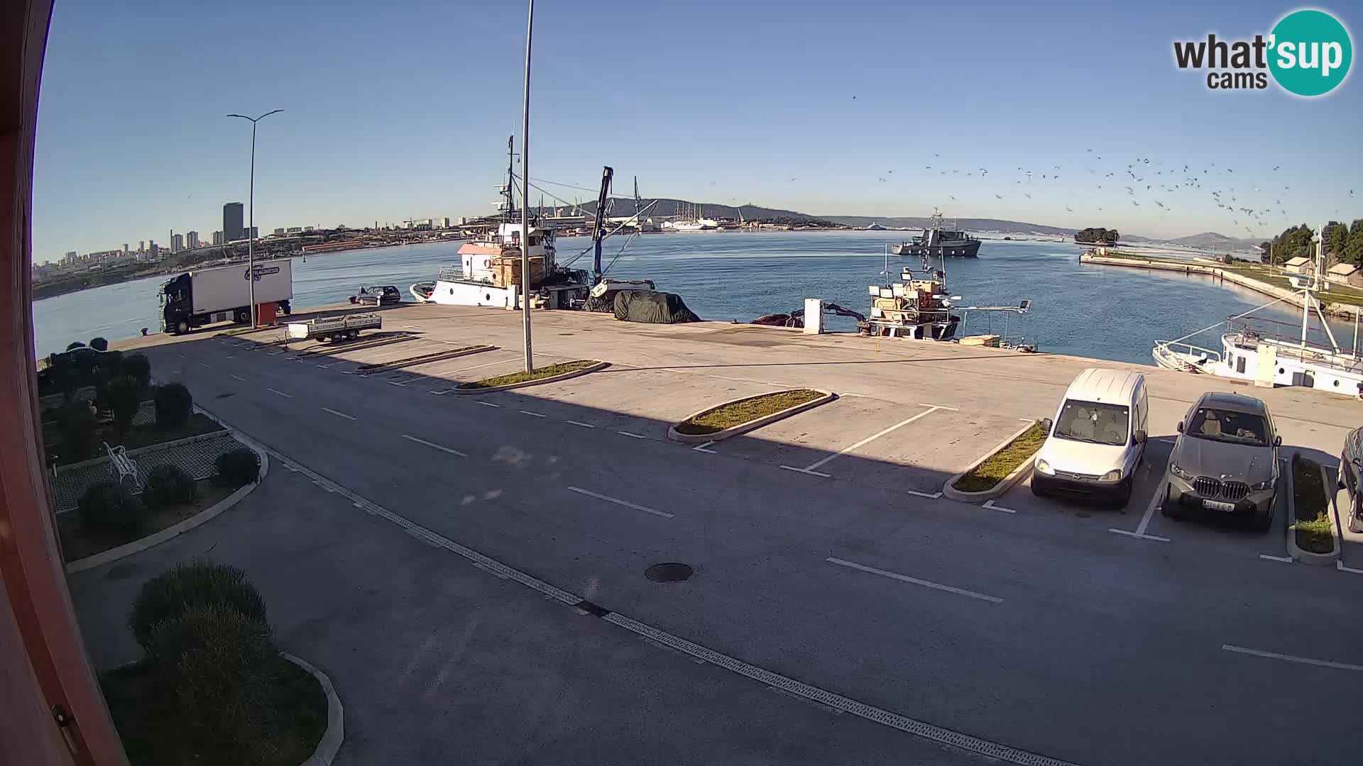 Webcam Kaštela marina – Split