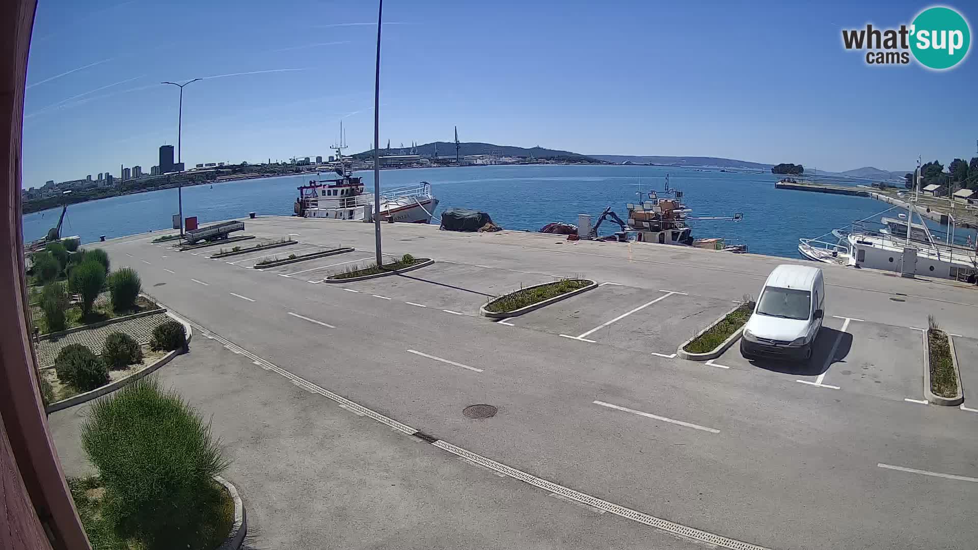 Web kamera marina Kaštela – Split