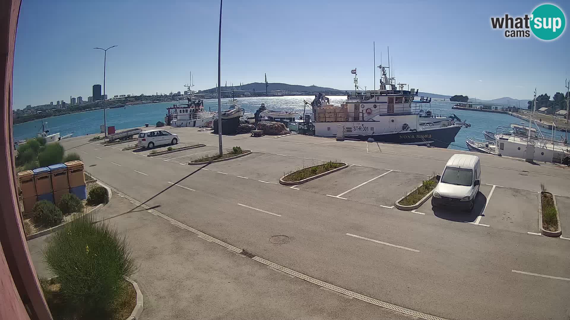 Webcam marina Kaštela – Split