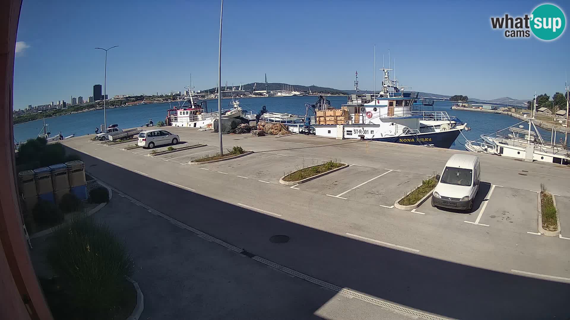 Webcam Marina Baia dei Castelli | Kaštela – Spalato