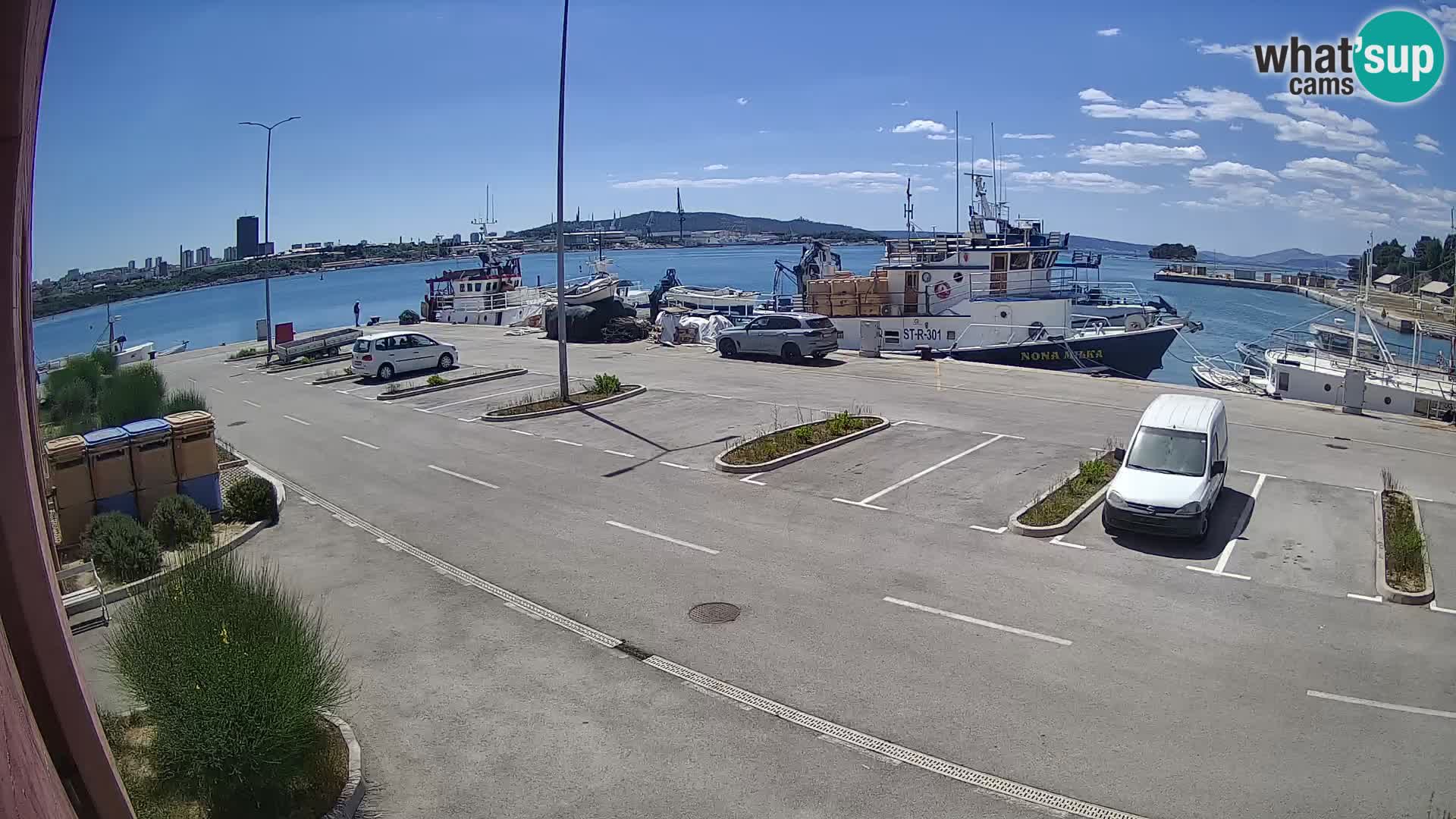Web kamera marina Kaštela – Split