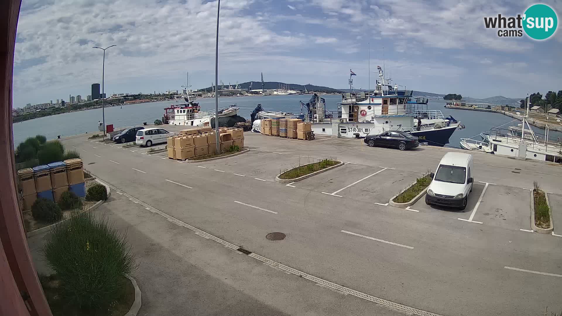 Webcam marina Kaštela – Split