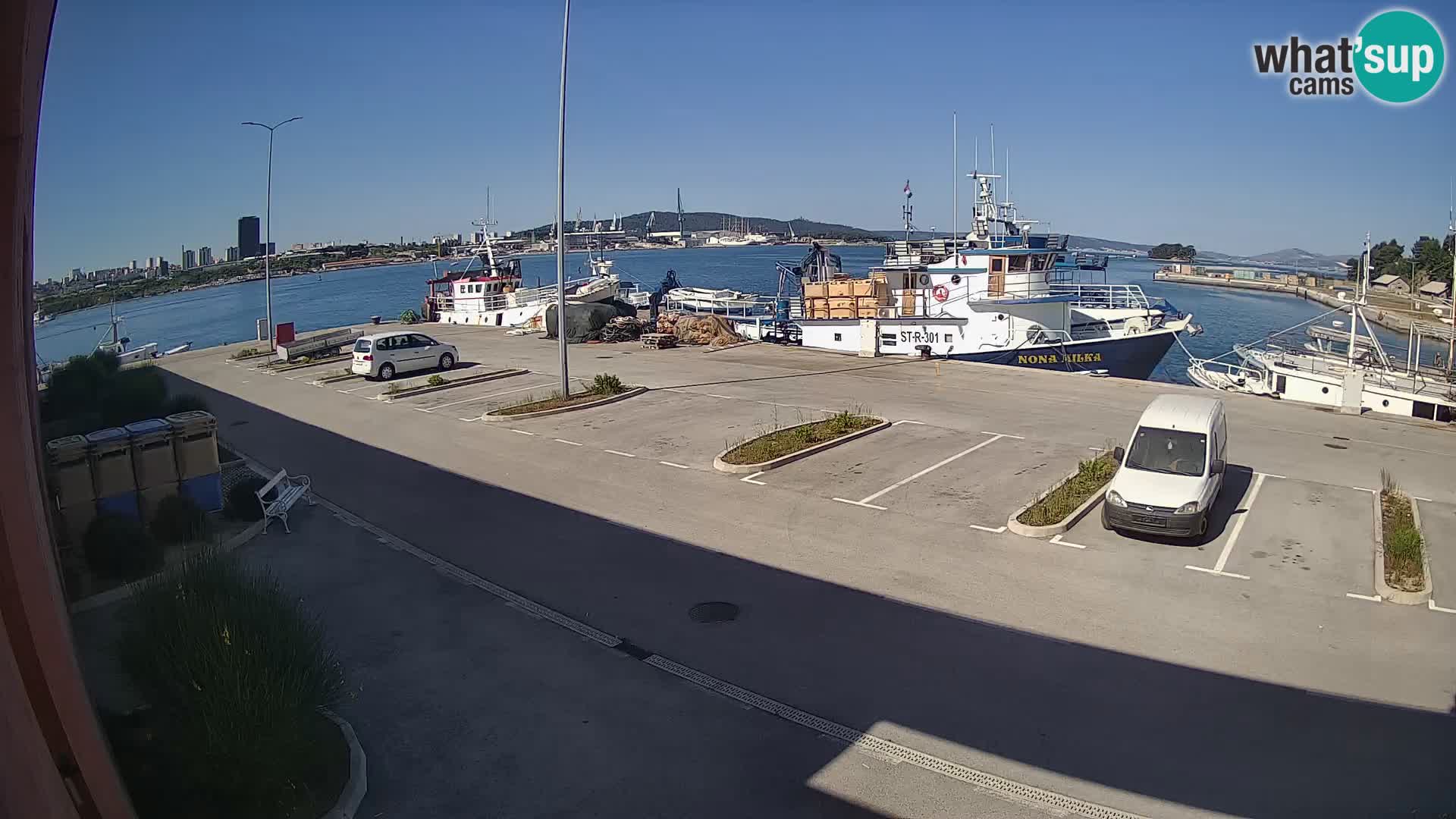 Camera en vivo Kaštela marina – Split