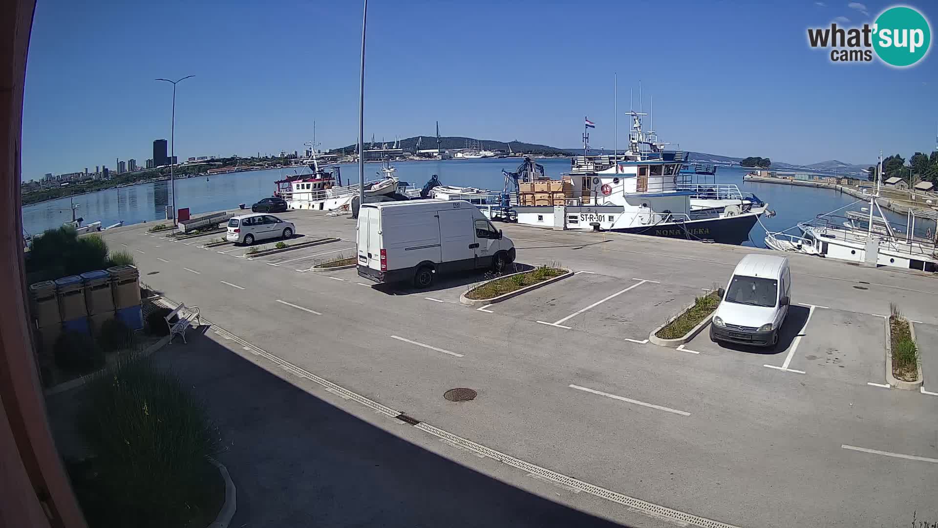 Camera en vivo Kaštela marina – Split