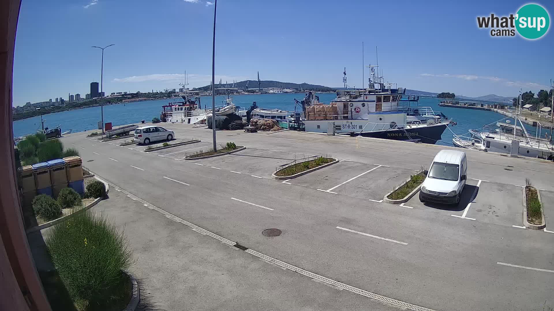 Webcam marina Kaštela – Split