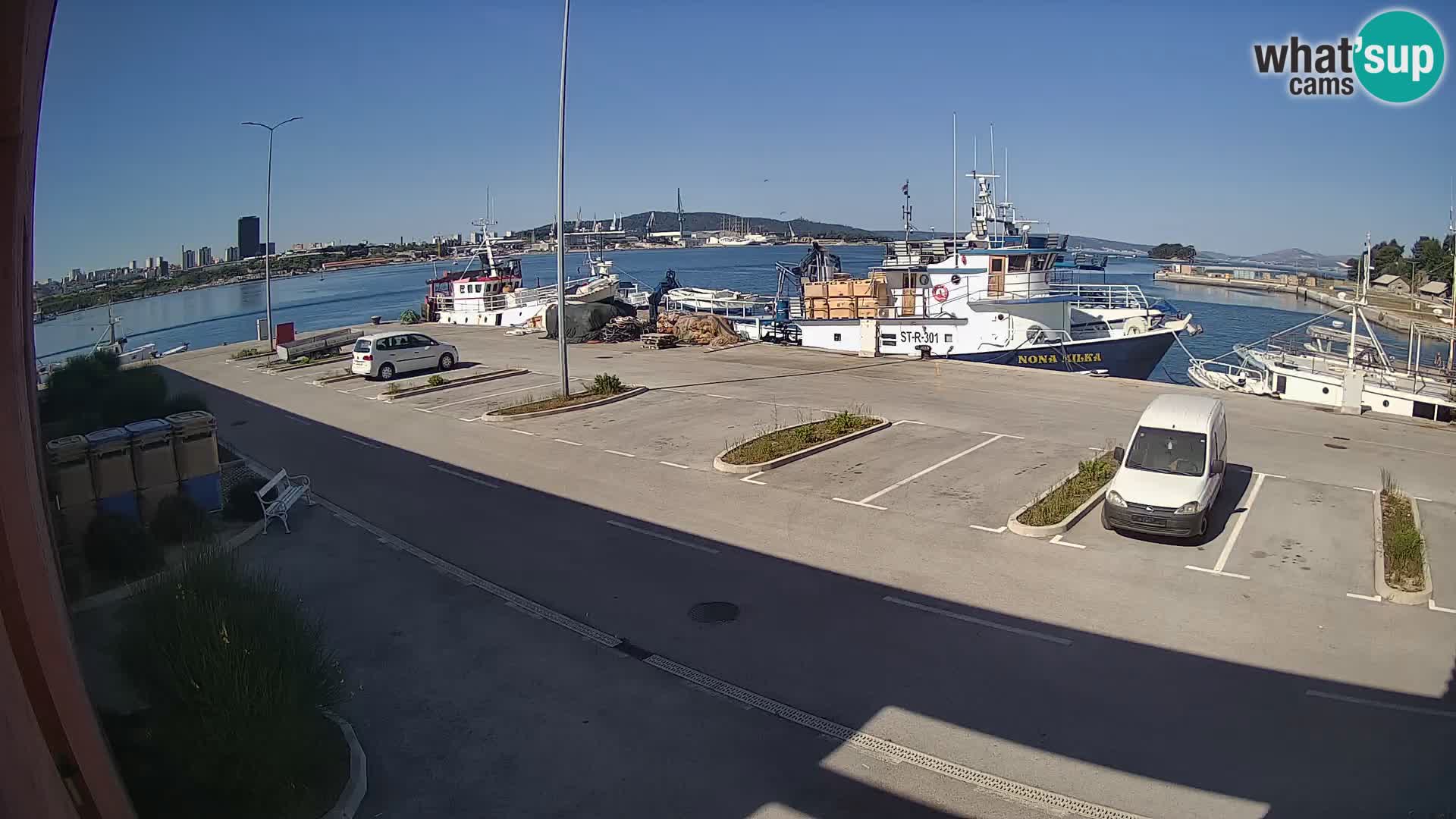 Web kamera marina Kaštela – Split