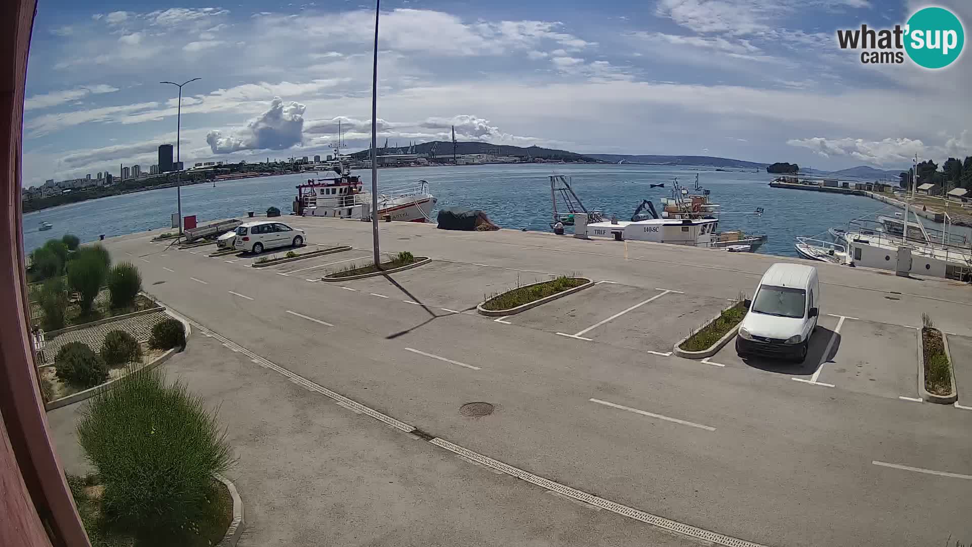 Webcam marina Kaštela – Split