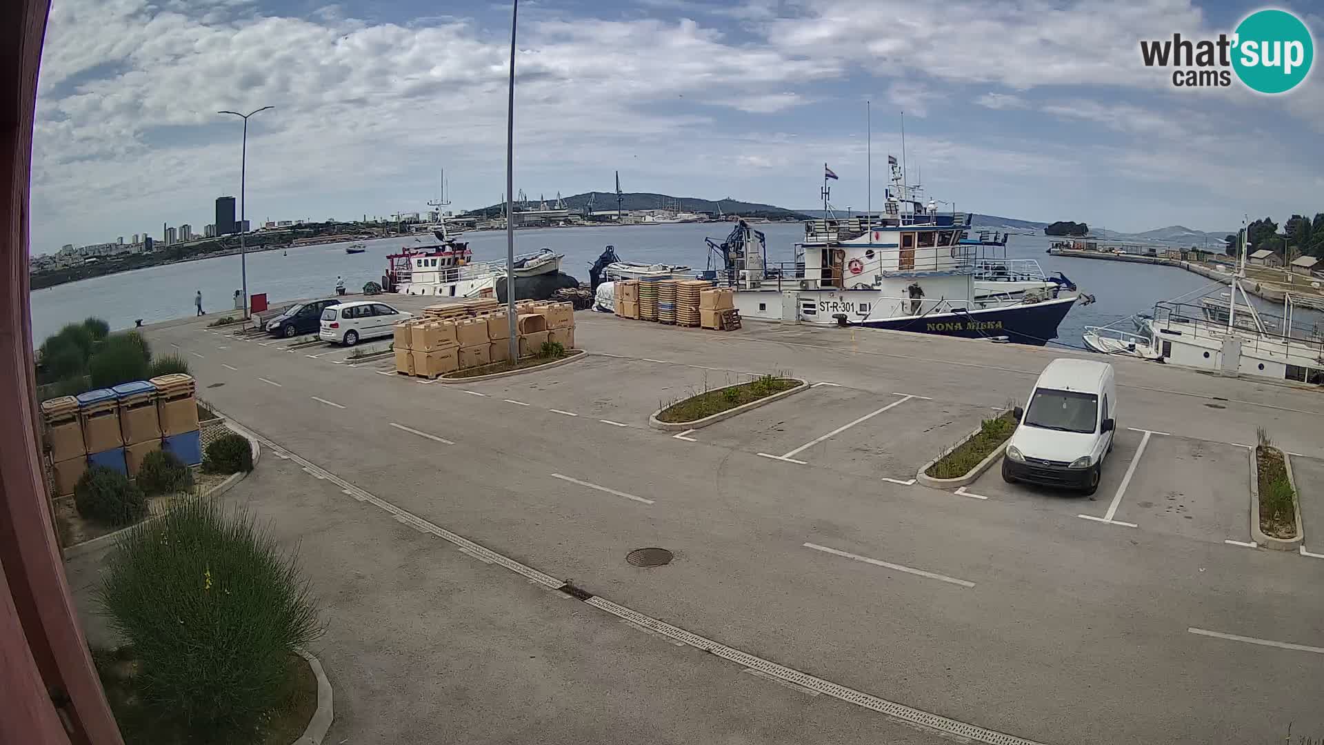 Camera en vivo Kaštela marina – Split