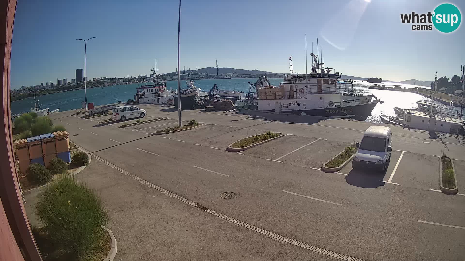 Webcam marina Kaštela – Split