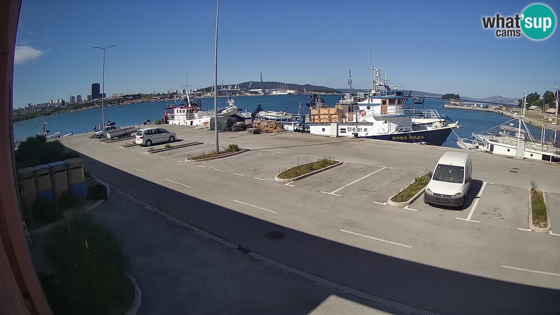 Webcam Marina Baia dei Castelli | Kaštela – Spalato