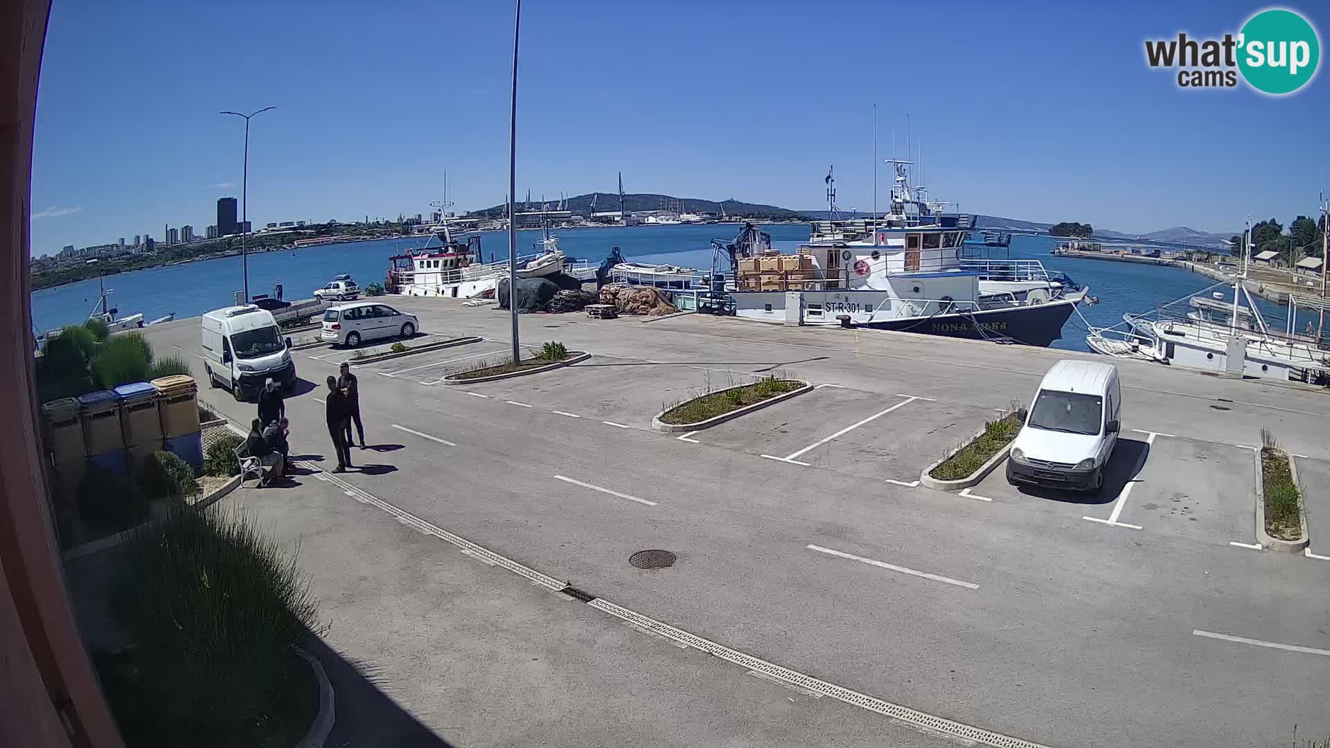 Webcam Marina Baia dei Castelli | Kaštela – Spalato