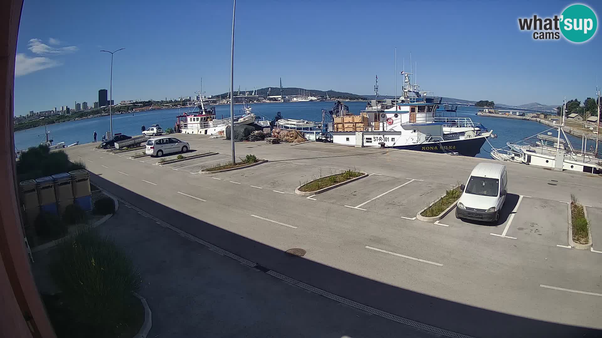 Web kamera marina Kaštela – Split