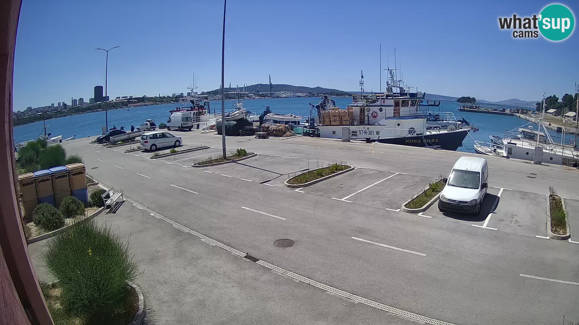 Webcam Marina Baia dei Castelli | Kaštela – Spalato