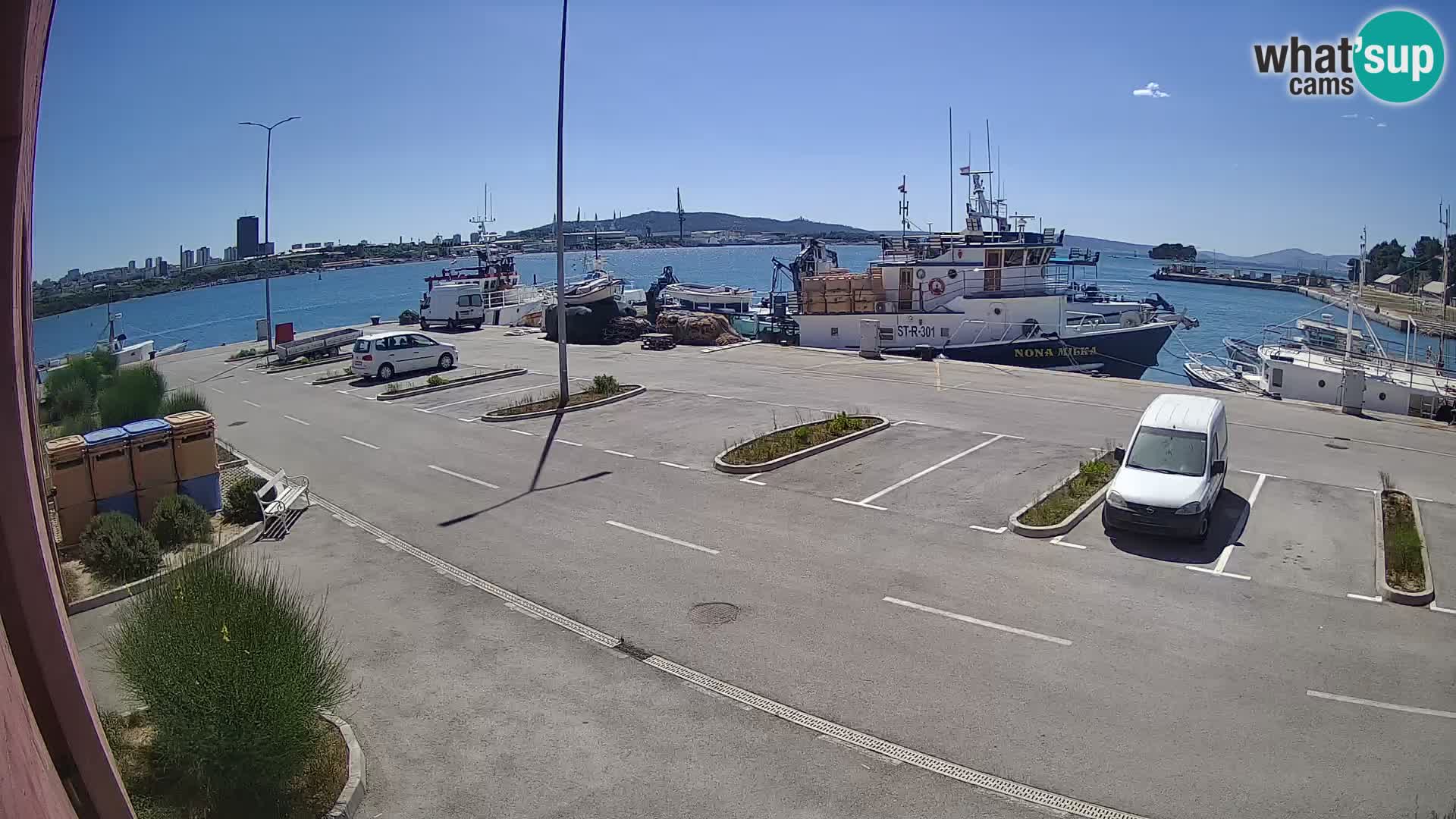 Camera en vivo Kaštela marina – Split