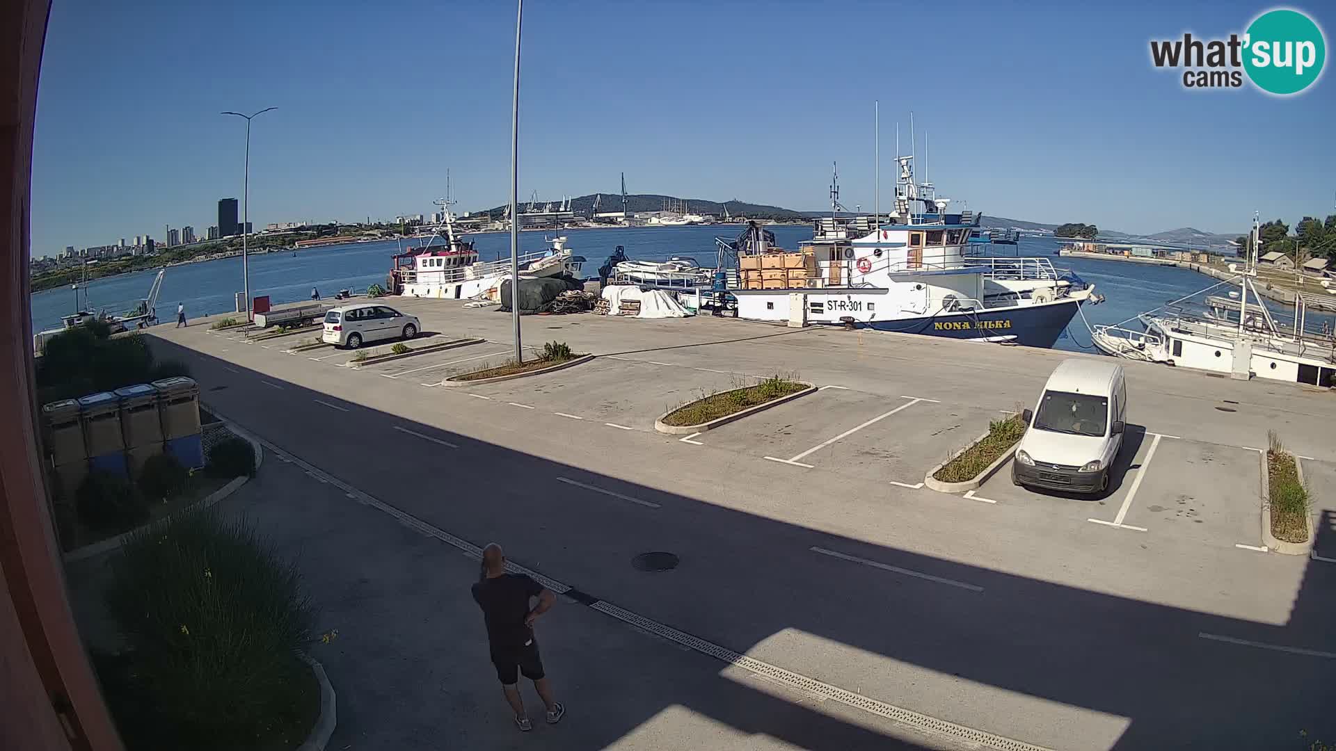 Webcam Marina Baia dei Castelli | Kaštela – Spalato