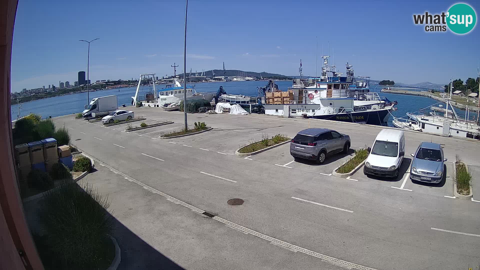 Webcam Marina Baia dei Castelli | Kaštela – Spalato