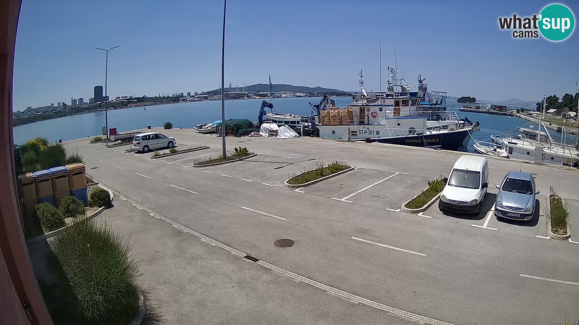 Camera en vivo Kaštela marina – Split