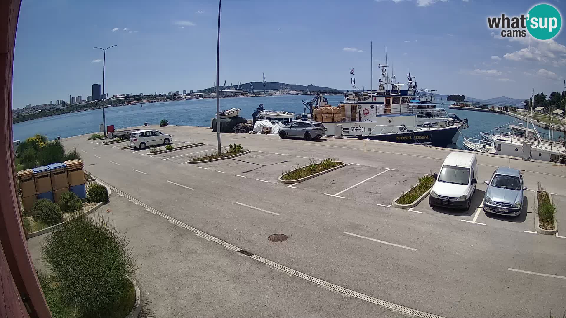 Webcam Kaštela marina – Split