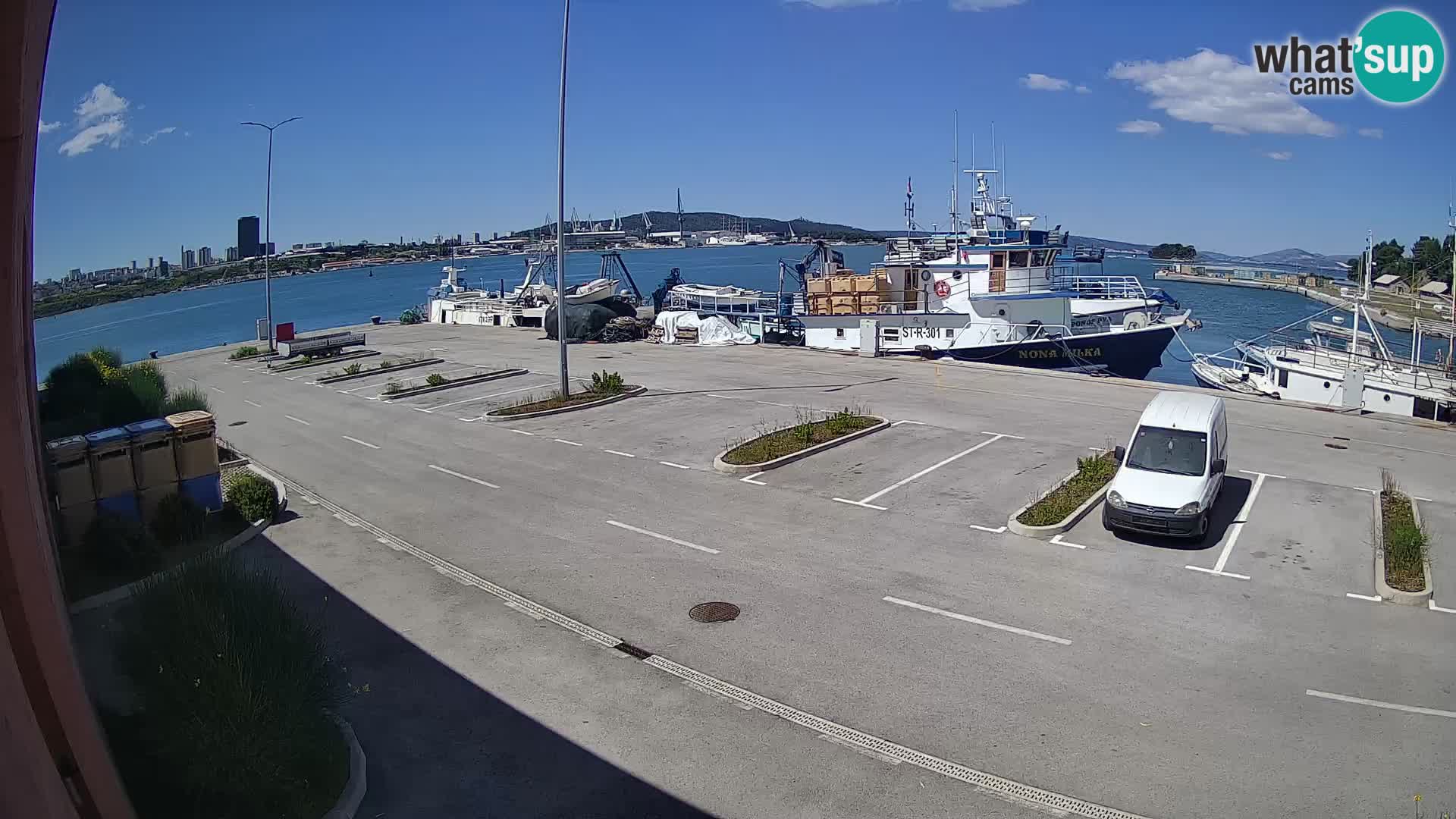 Webcam marina Kaštela – Split
