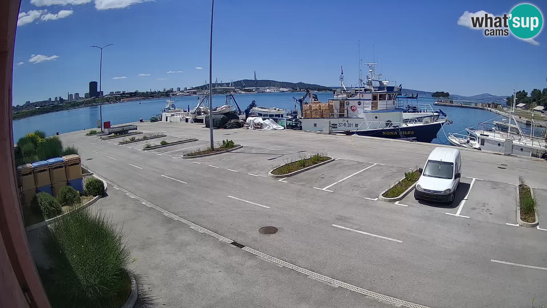 Webcam Marina Baia dei Castelli | Kaštela – Spalato
