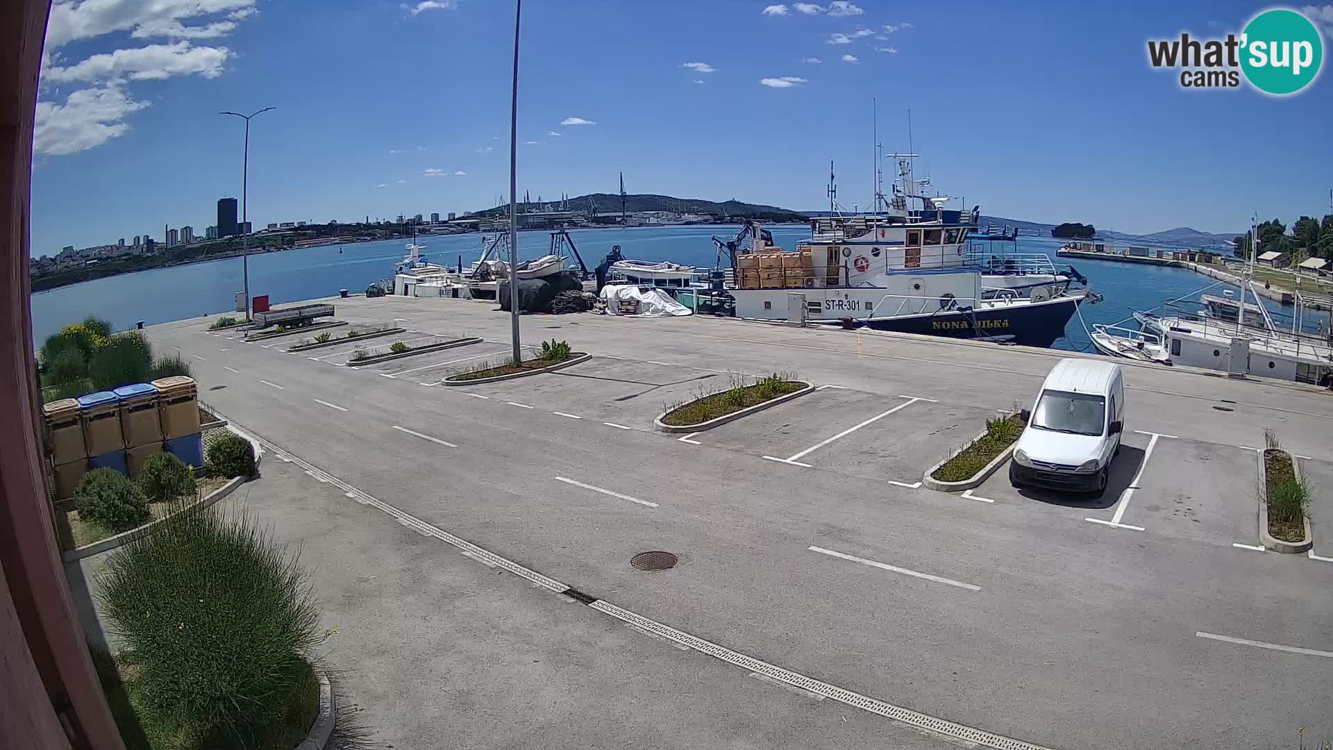 Web kamera marina Kaštela – Split