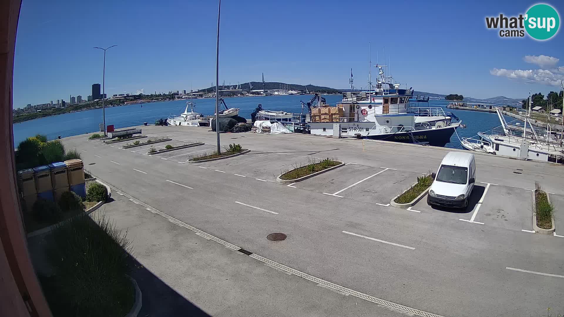 Webcam marina Kaštela – Split