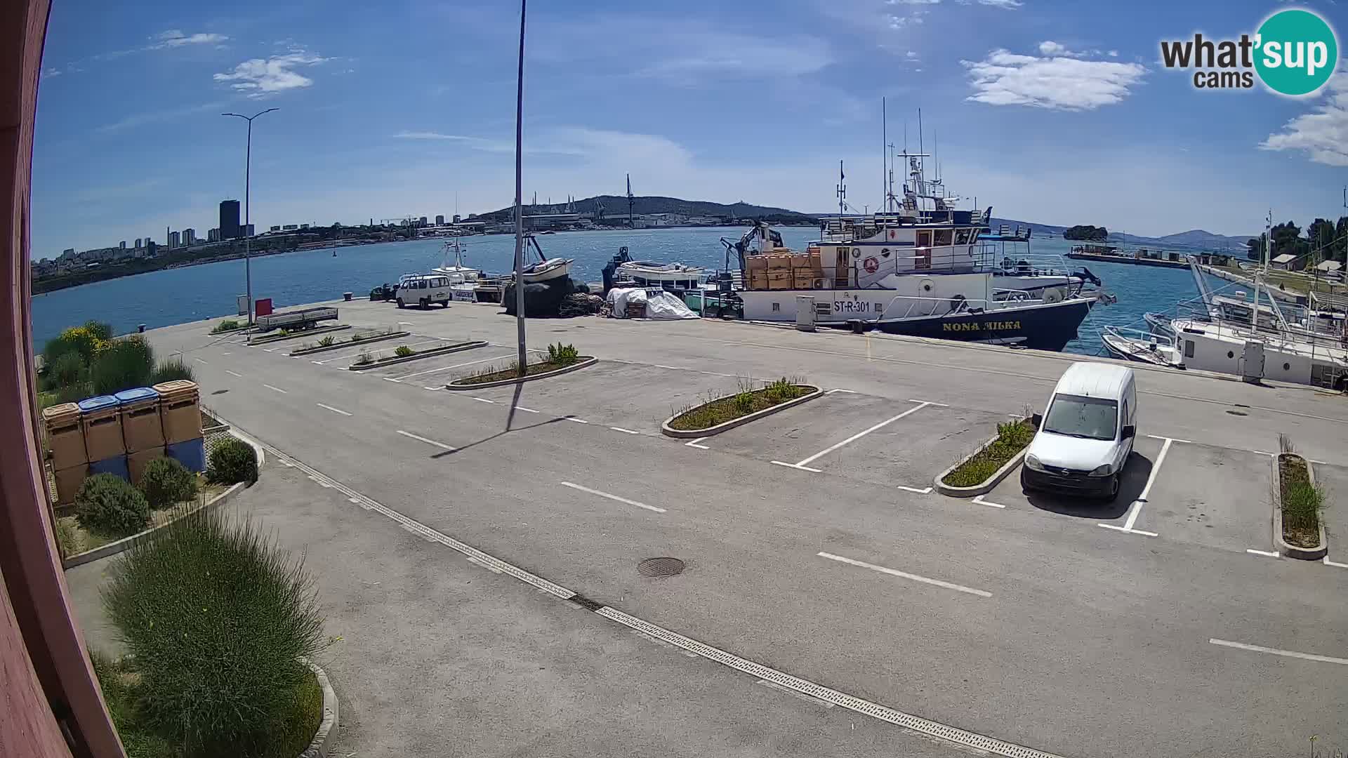 Webcam Kaštela marina – Split