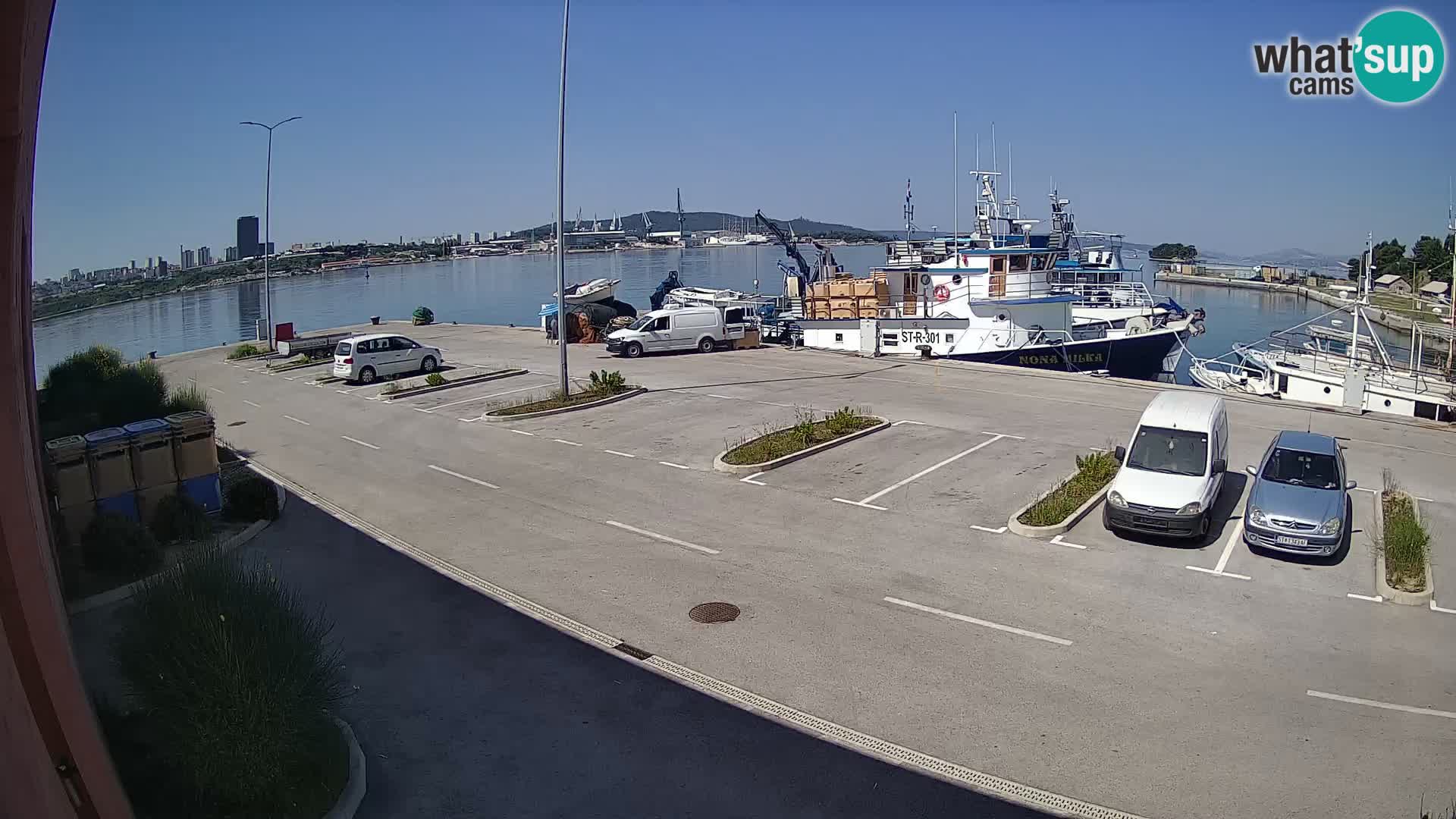 Web kamera marina Kaštela – Split