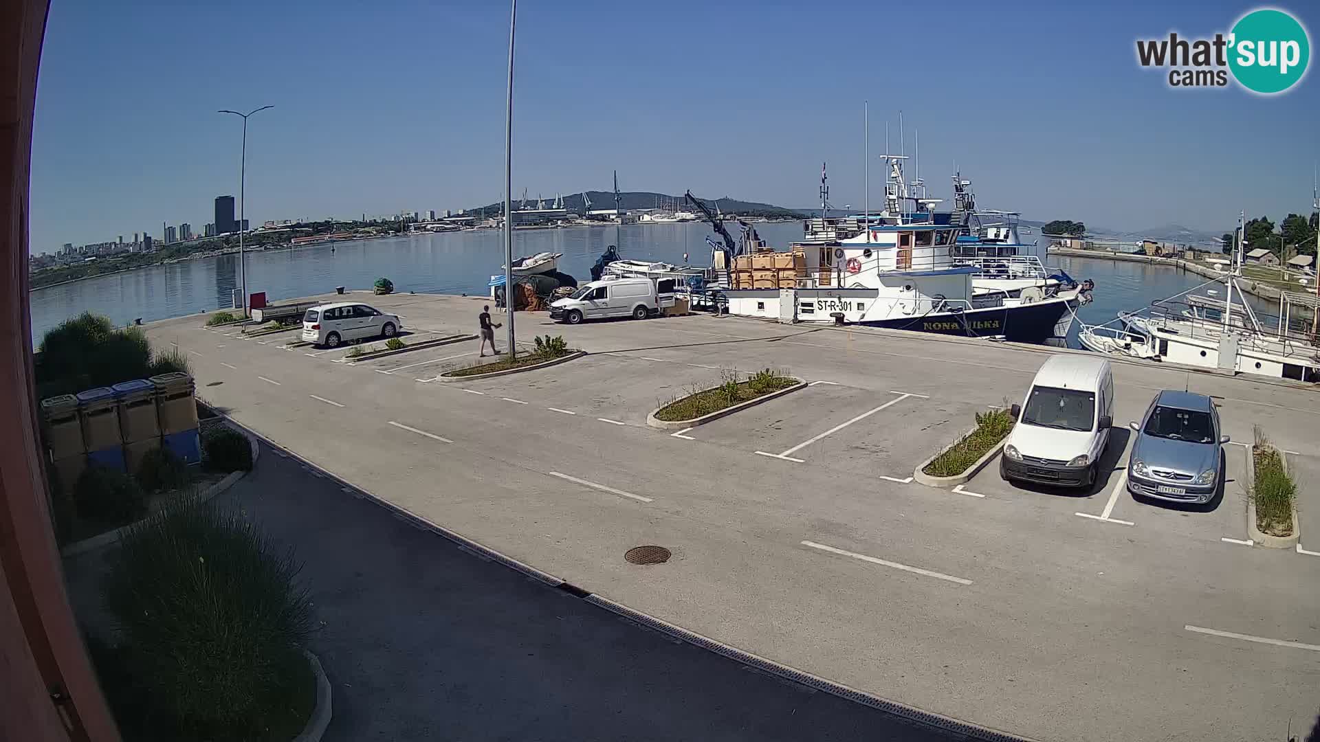 Webcam marina Kaštela – Split