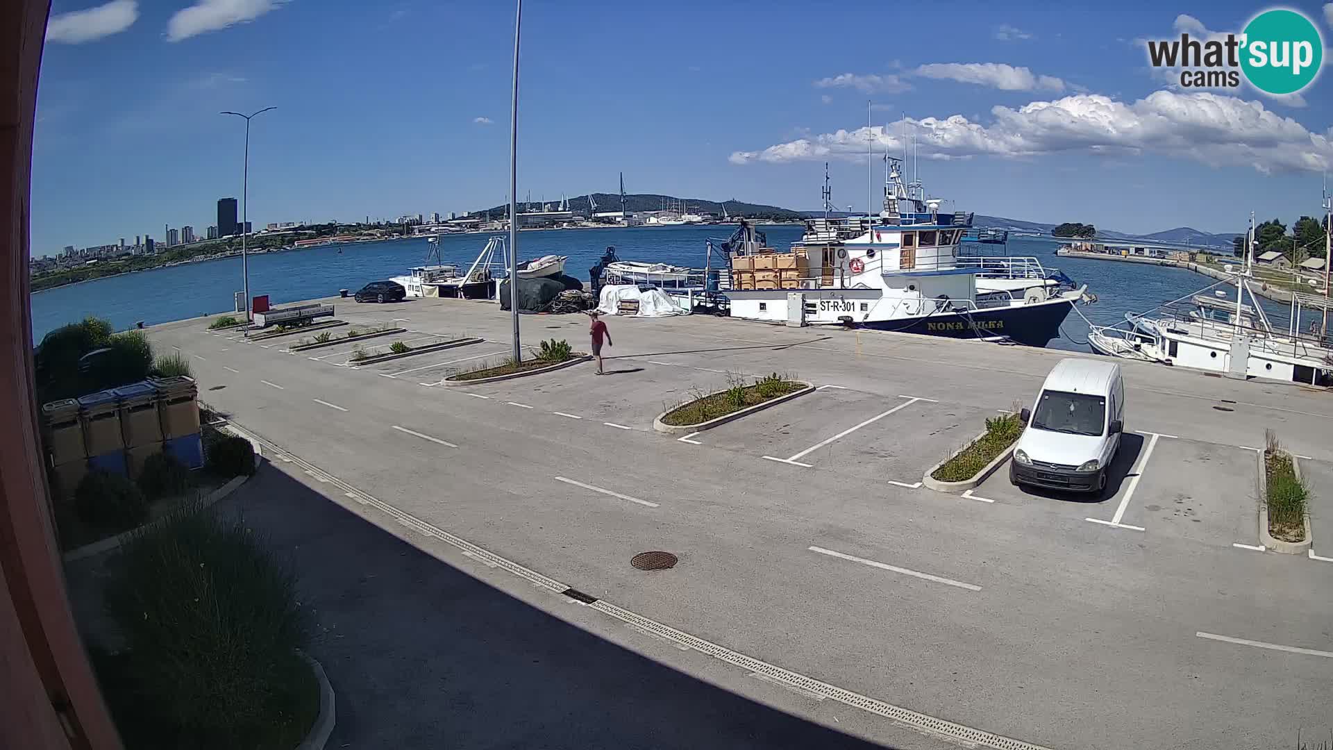 Webcam marina Kaštela – Split