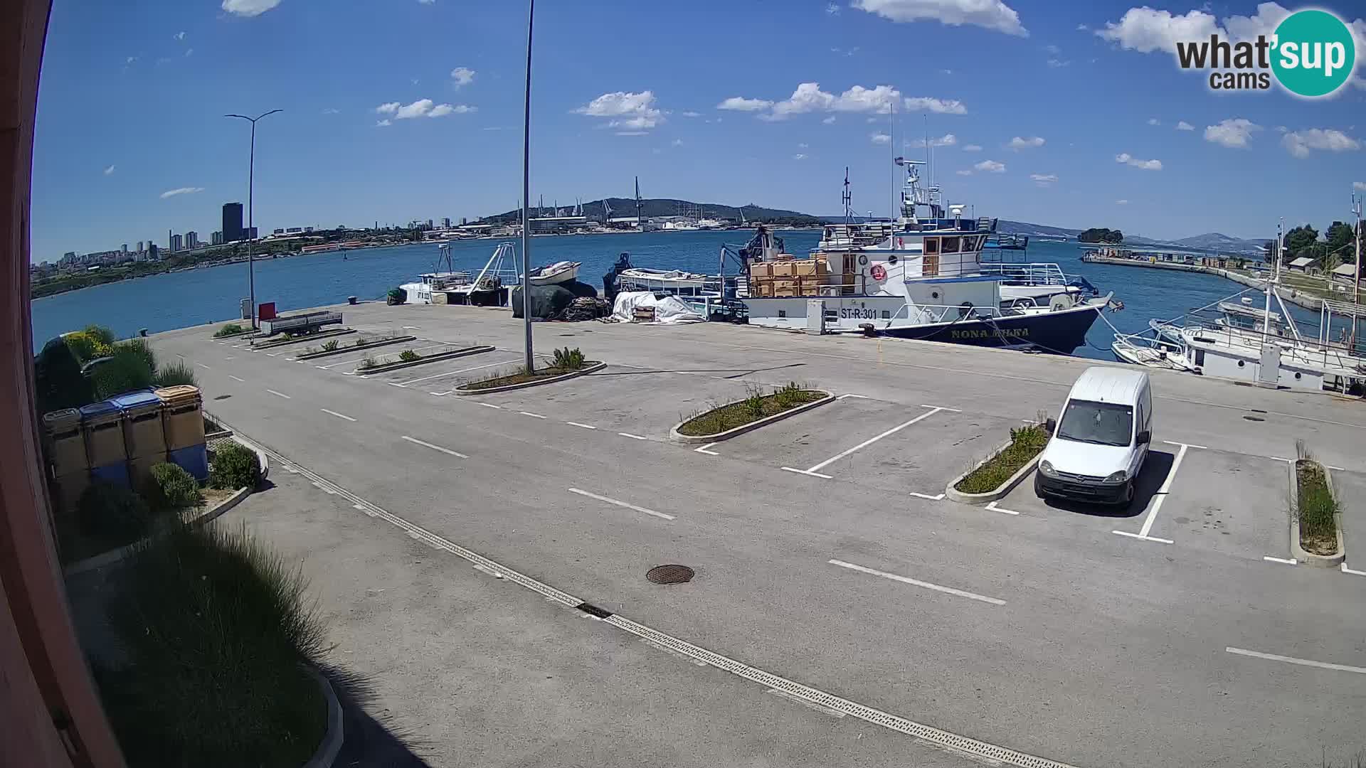 Web kamera marina Kaštela – Split