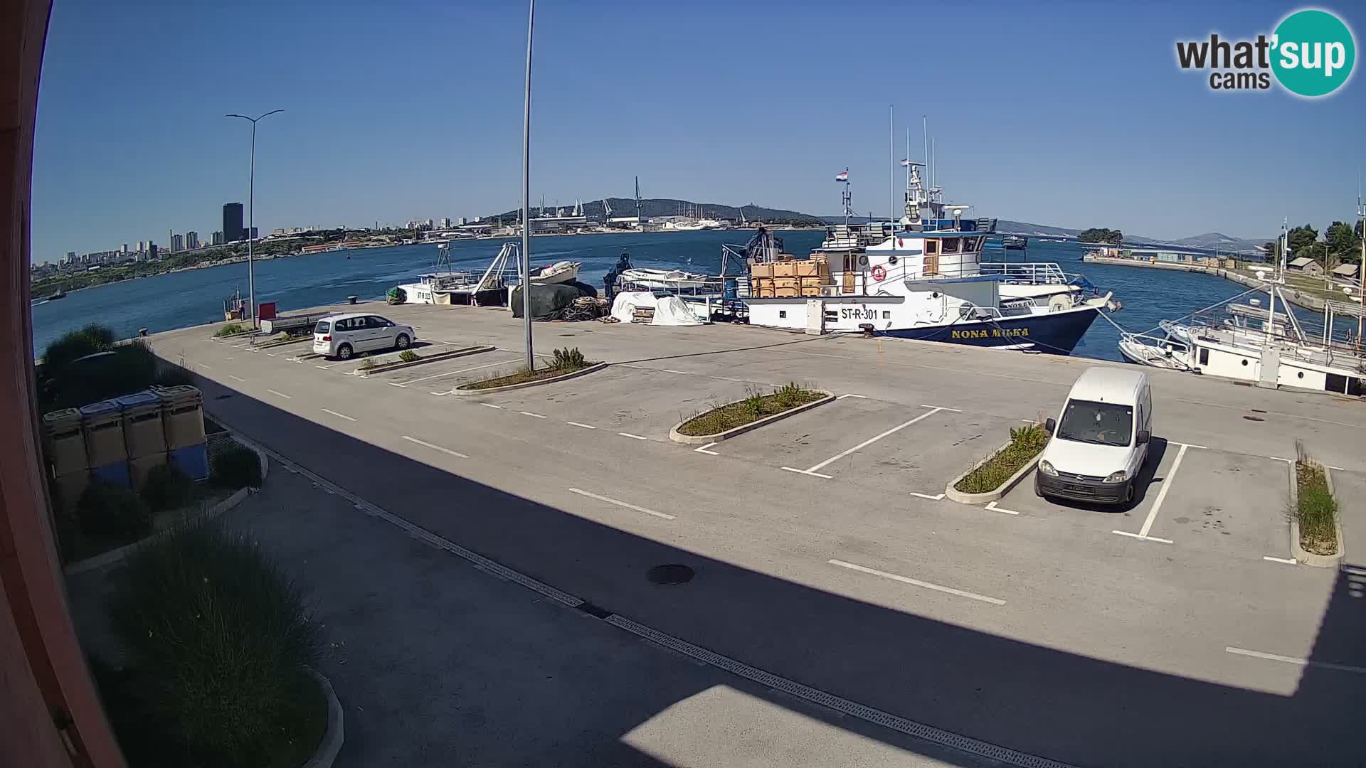 Webcam Marina Baia dei Castelli | Kaštela – Spalato
