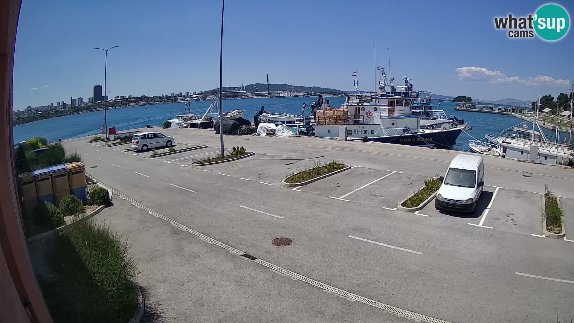 Camera en vivo Kaštela marina – Split